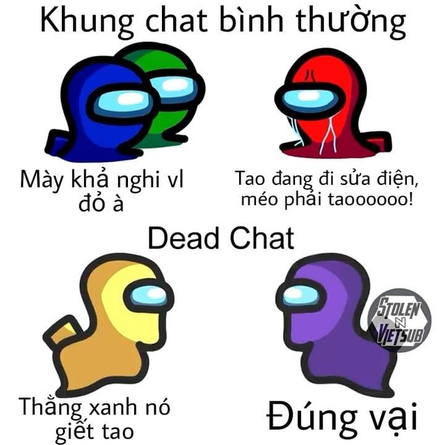 Game nói dối Among Us vẫn tiếp tục gây sốt, cư dân mạng cho ra đời hàng loạt meme mặn như muối biển - Ảnh 26.