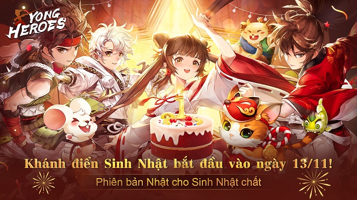 Yong Heroes tưng bừng đón sinh nhật 1 tuổi với hàng loạt sự kiện hấp dẫn 2