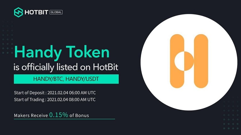 Mua bán token Handy chi tiết